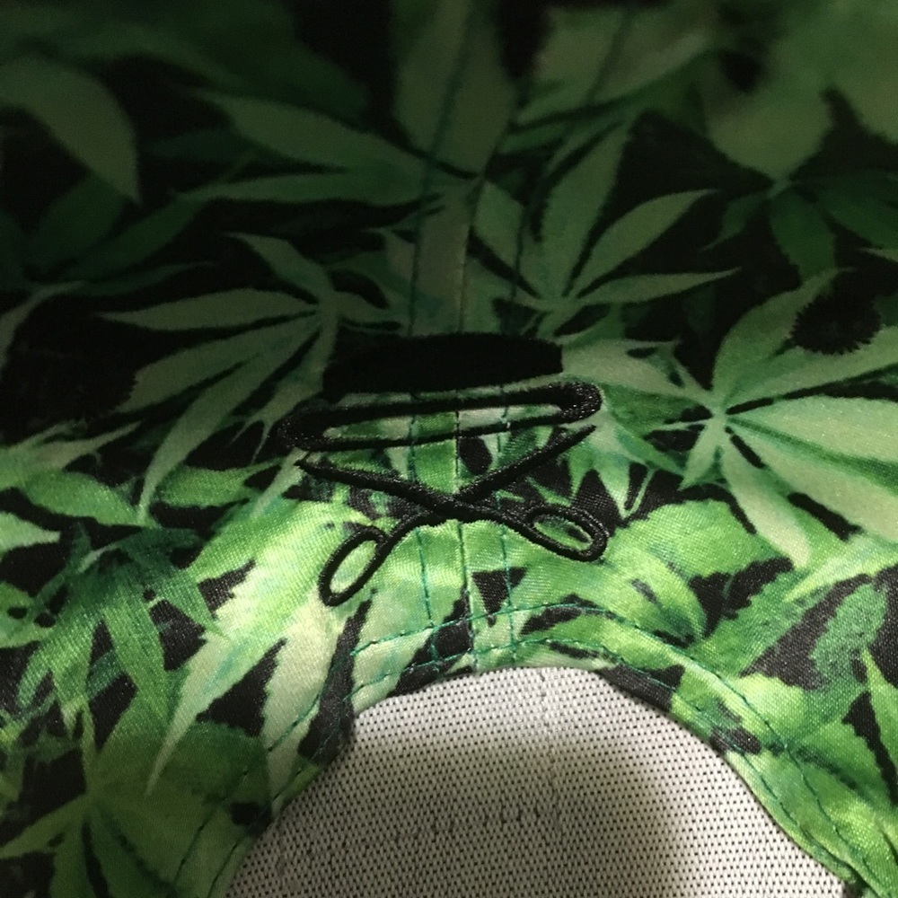 Hat baseball Leaf logo sued rim